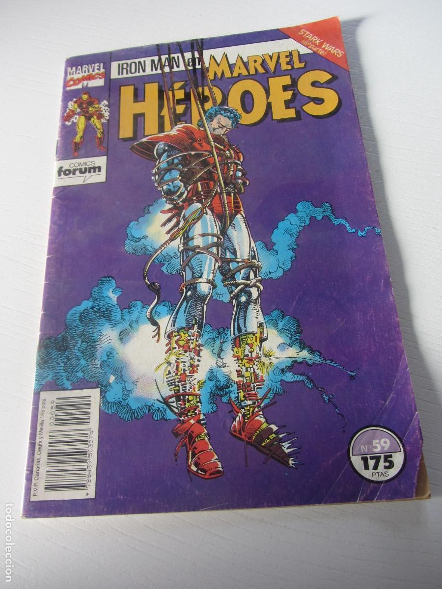 C&oacute;mics: MARVEL HEROES N&ordm; 59 IRON MAN FORUM ARX199 - Foto 1