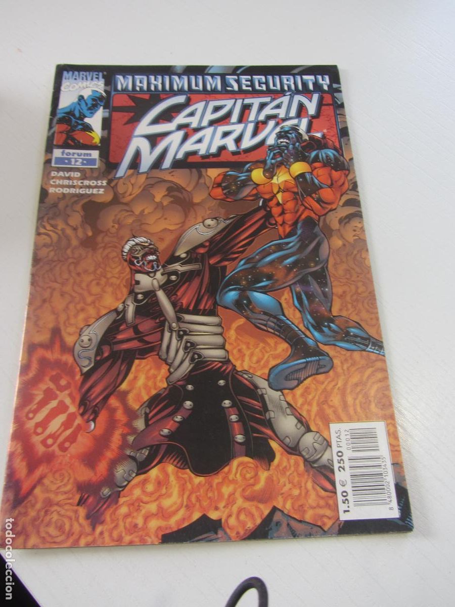 C&oacute;mics: CAPITAN MARVEL - N&ordm; 12 - MARVEL COMICS FORUM - PVP 250 PTS. ARX152 - Foto 1