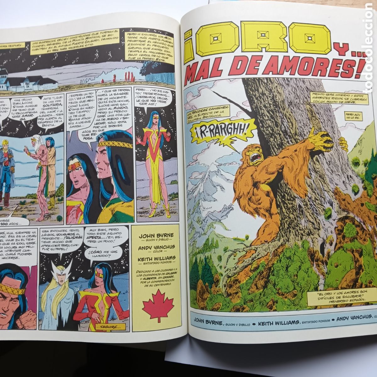 C&oacute;mics: ALPHA FLIGHT LOS SUE&Ntilde;OS NUNCA MUEREN N&Uacute;M 1 - Foto 4