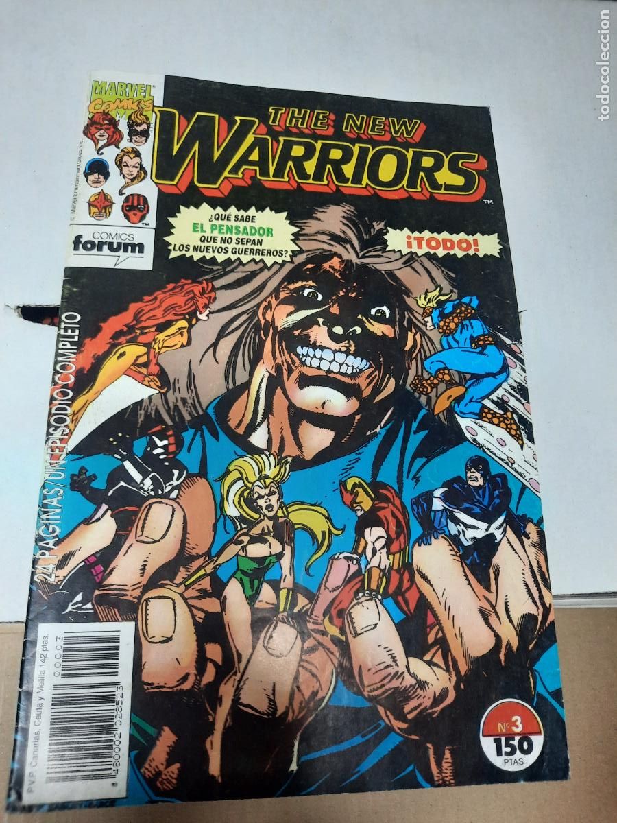 C&oacute;mics: THE NEW WARRIORS N&ordm; 3 - ED. FORUM - Foto 1