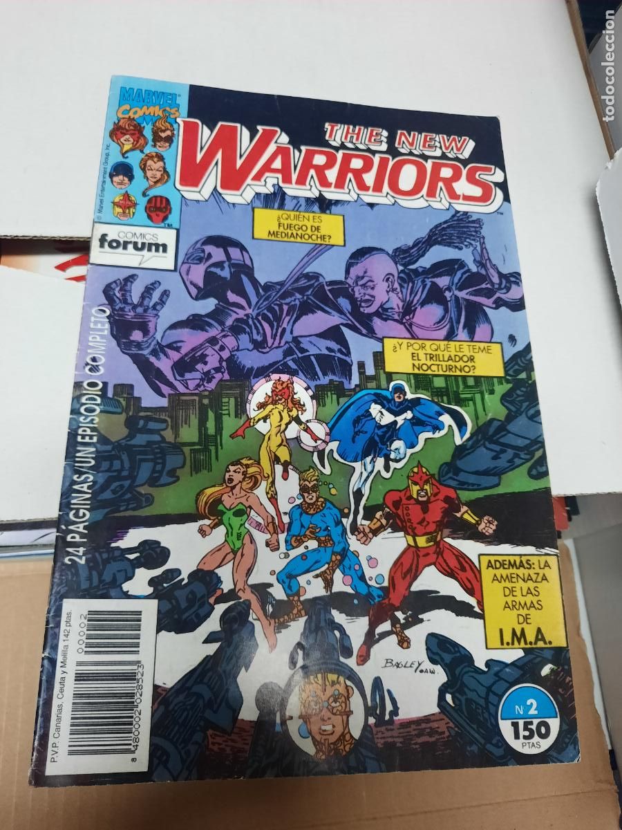 C&oacute;mics: THE NEW WARRIORS N&ordm; 2 - ED. FORUM - Foto 1