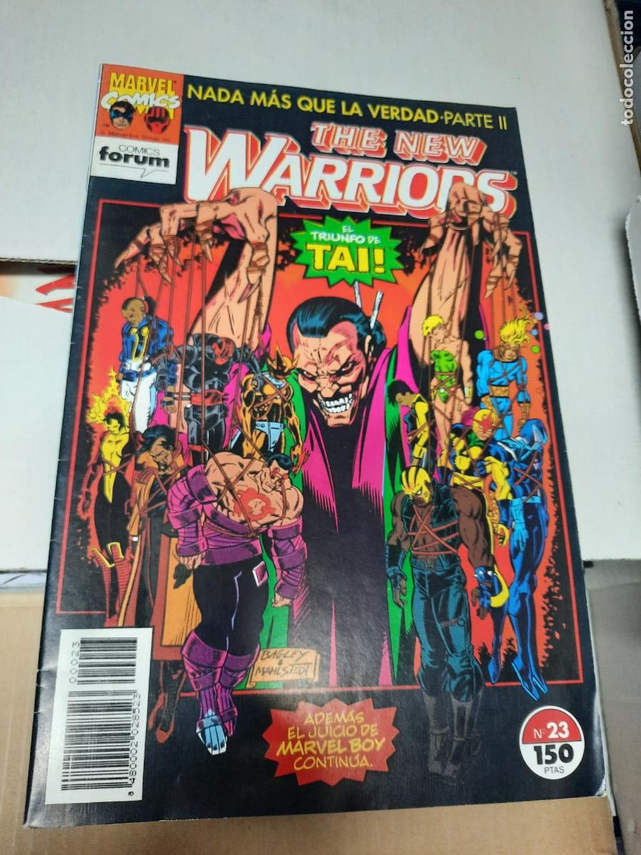 C&oacute;mics: THE NEW WARRIORS N&ordm; 23 - ED. FORUM - Foto 1