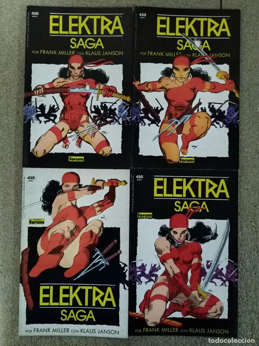 C&oacute;mics: Elektra Saga.Completa.4 comics.Frank Miller.Marvel.Forum - Foto 1