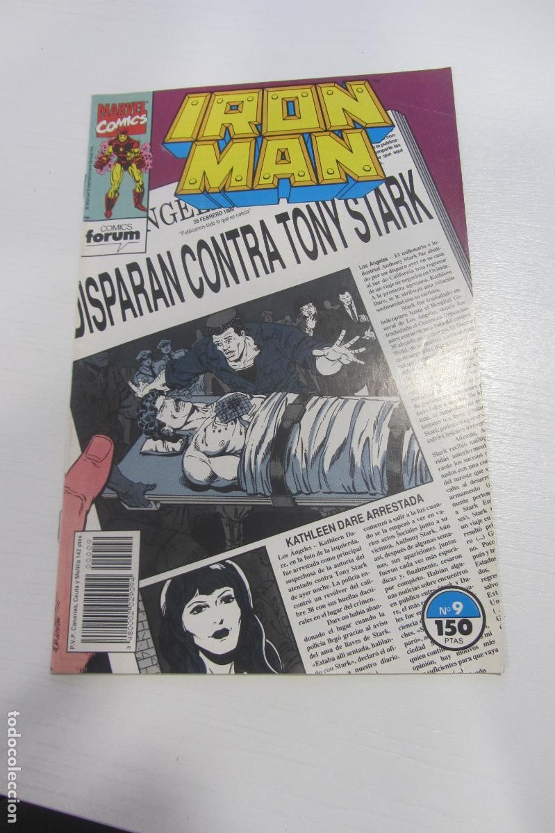 C&oacute;mics: IRON MAN VOL II N&ordm; 9 FORUM ARX261 - Foto 1