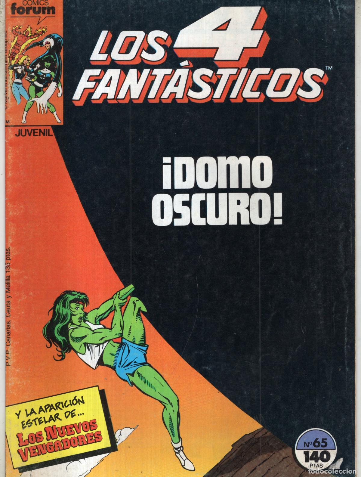 C&oacute;mics: LOS 4 FANTASTICOS VOL. 1 N&ordm; 65 - FORUM - Foto 1