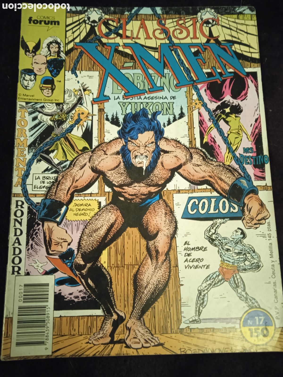 C&oacute;mics: CLASSIC X MEN N&ordm; 17 -ED. FORUM A&Ntilde;OS 90 - Foto 1
