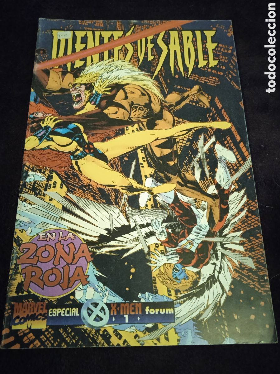 C&oacute;mics: DIENTES DE SABLE , EN LA ZONA ROJA -ED. FORUM - Foto 1