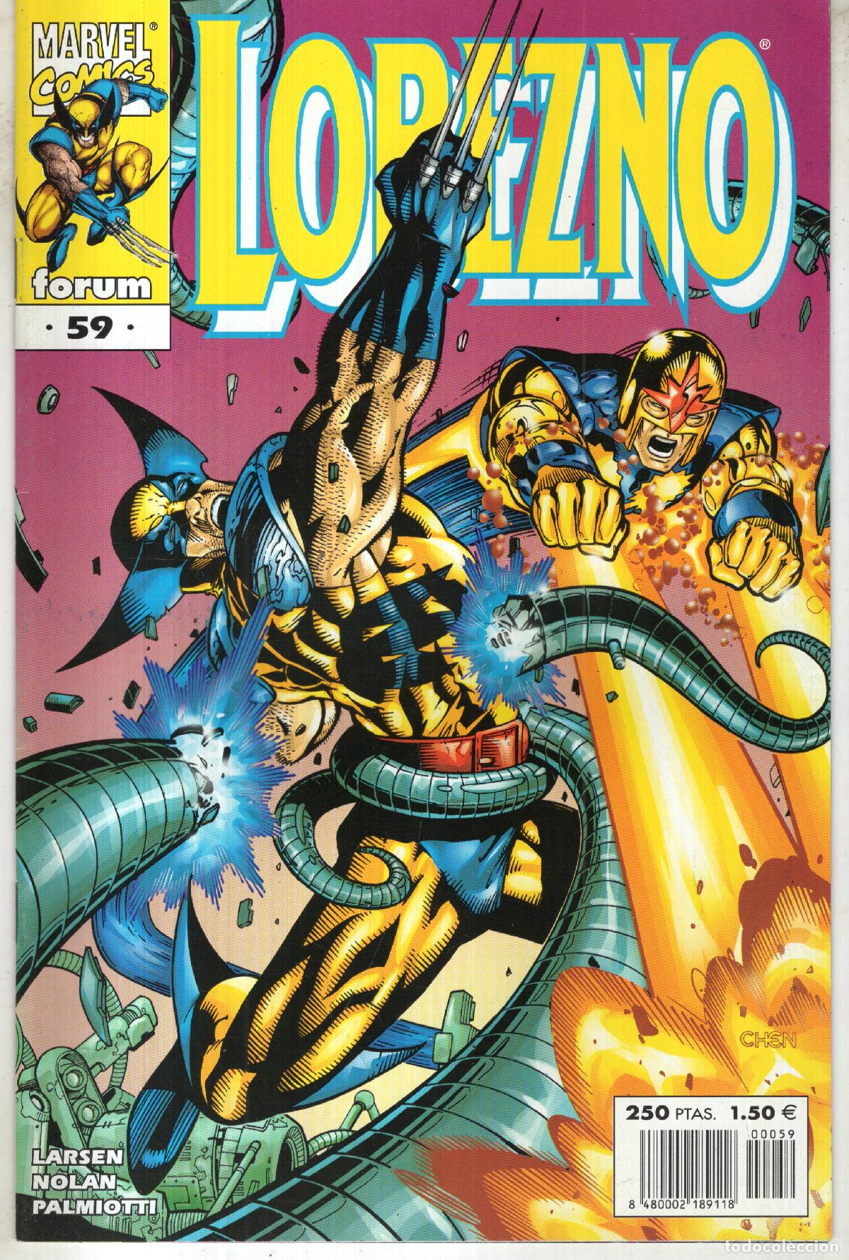 C&oacute;mics: LOBEZNO VOL. 2 N&ordm; 59 - FORUM - IMPECABLE - Foto 1