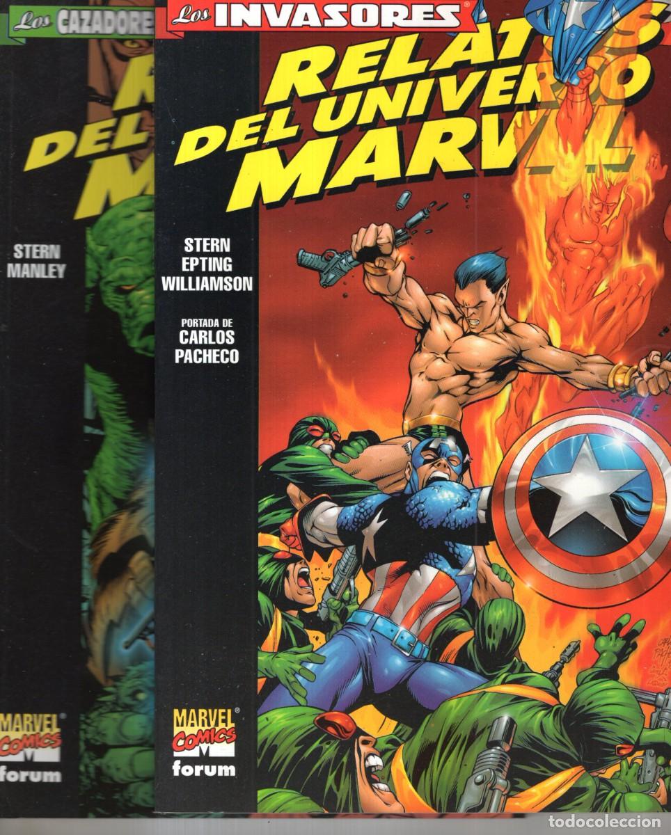 C&oacute;mics: RELATOS DEL UNIVERSO MARVEL COMPLETA 2 TOMOS - FORUM - ESTADO EXCELENTE - MTFA - Foto 1