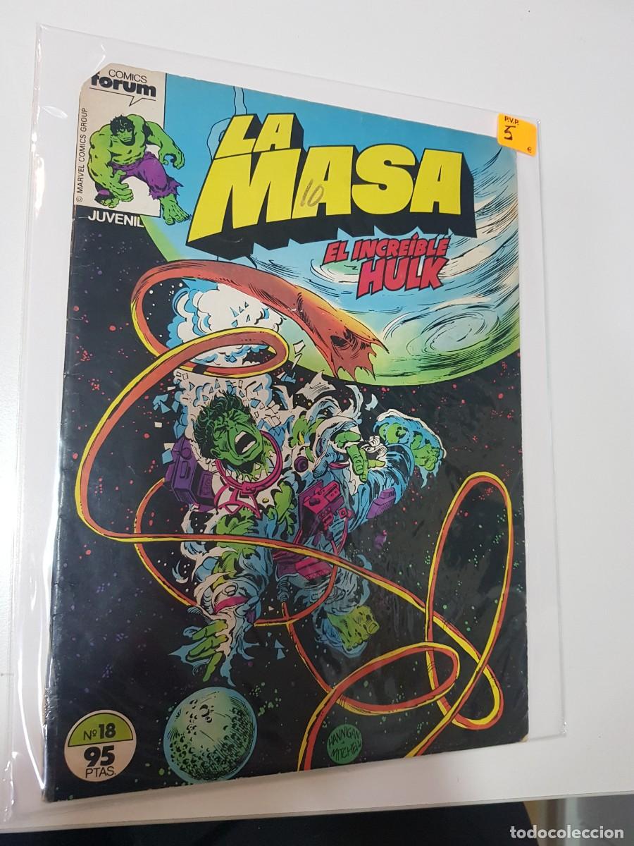 C&oacute;mics: COMICS FORUM LA MASA EL INCREIBLE HULK N&ordm; 18 - Foto 1