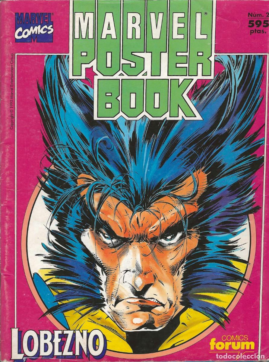 C&oacute;mics: MARVEL POSTER BOOK -- LOBEZNO - Foto 1