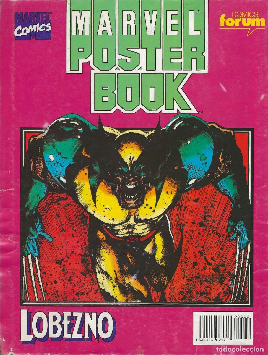 C&oacute;mics: MARVEL POSTER BOOK -- LOBEZNO - Foto 2