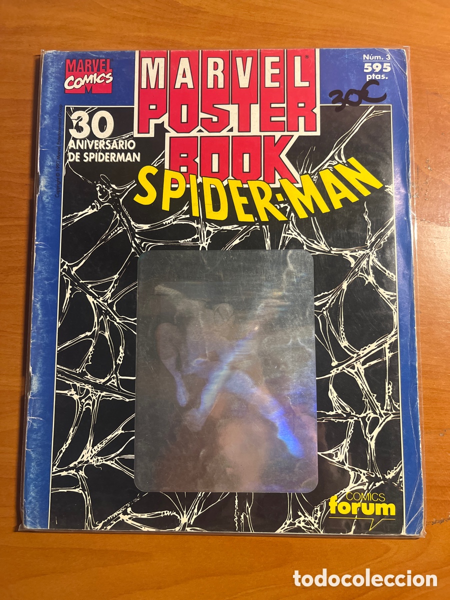 C&oacute;mics: MARVEL P&Oacute;STER BOOK, SPIDERMAN, N&Uacute;MERO 3, (MARVEL COMICS/FORUM) - Foto 1