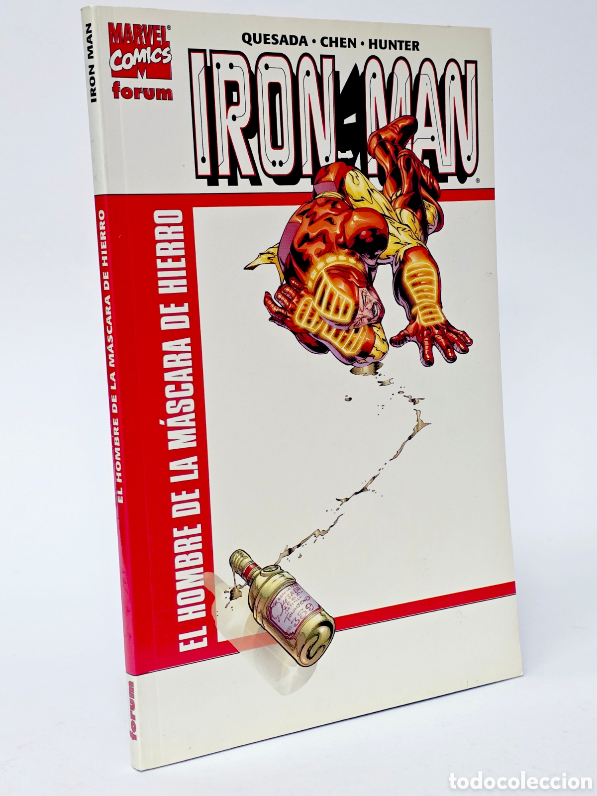 C&oacute;mics: C&Oacute;MIC EXCELENTE IRON MAN EL HOMBRE DE LA M&Aacute;SCARA DE HIERRO FORUM MARVEL - Foto 1