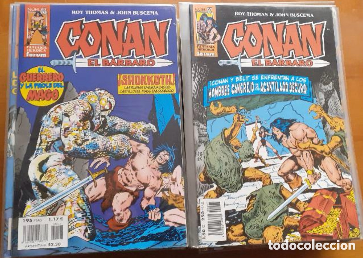 C&oacute;mics: Conan el b&aacute;rbaro N&uacute;meros 1 a 98 - Foto 2