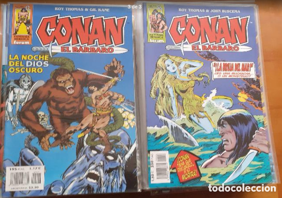 C&oacute;mics: Conan el b&aacute;rbaro N&uacute;meros 1 a 98 - Foto 3