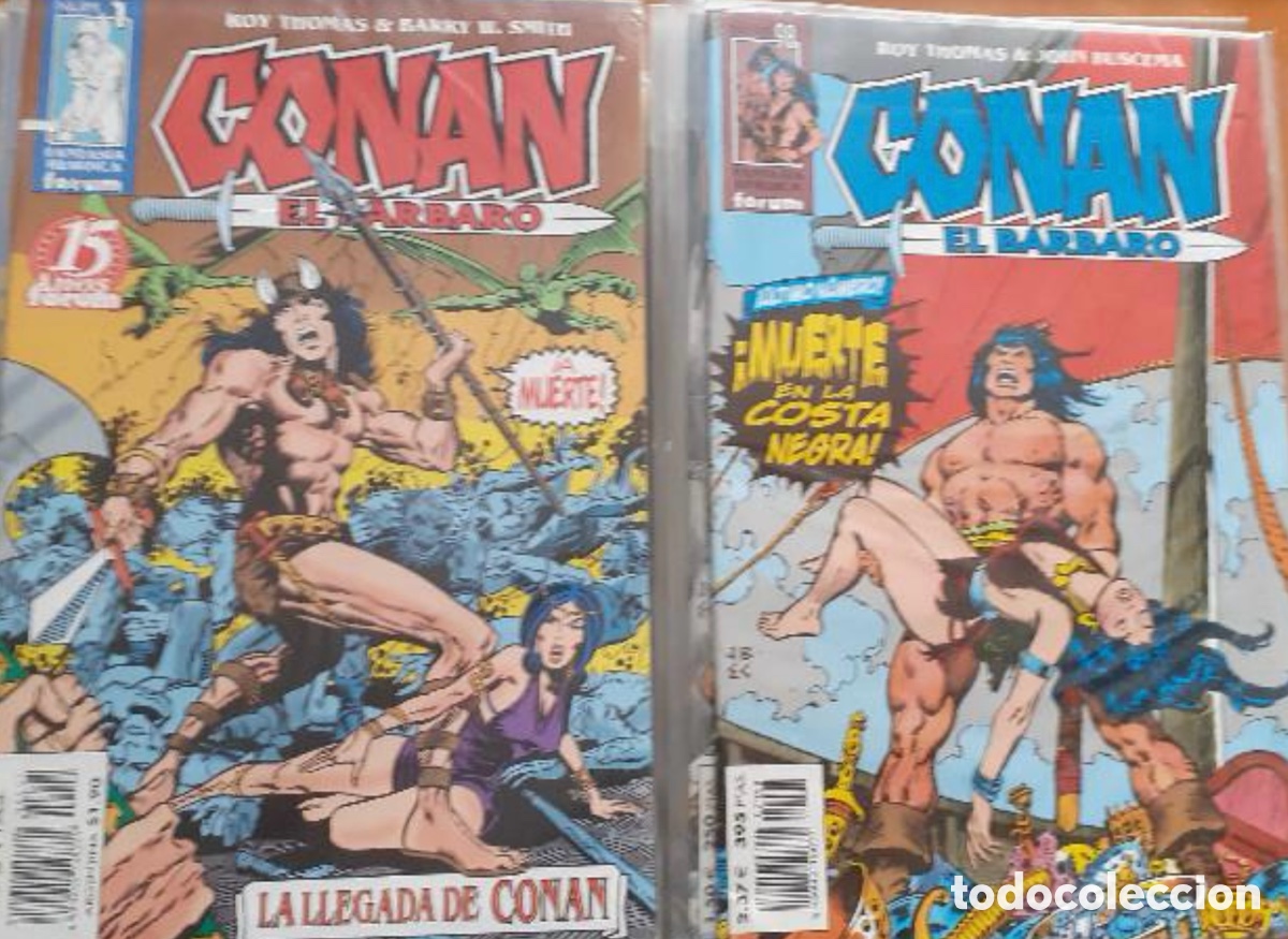C&oacute;mics: Conan el b&aacute;rbaro N&uacute;meros 1 a 98 - Foto 1