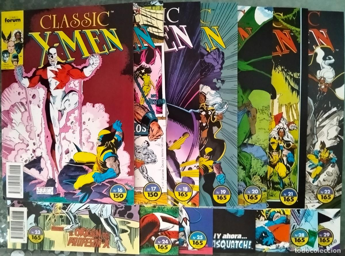 C&oacute;mics: CLASSICS X-MEN (1&ordf; EDICI&Oacute;N). 43 Nos. COLECCI&Oacute;N COMPLETA. EDICIONES FORUM (Formato grapa) - Foto 2