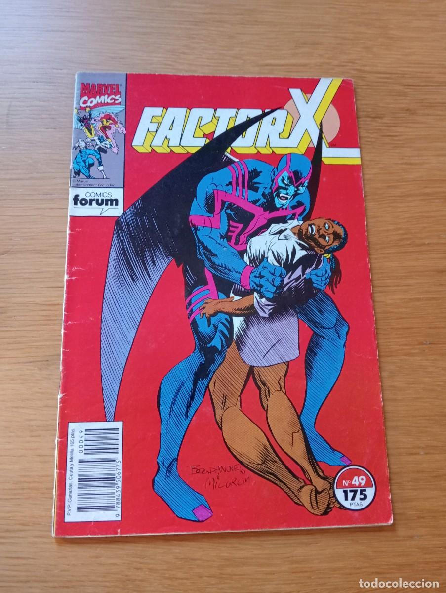 C&oacute;mics: FACTOR X VOL. 1 N.&ordm; 49 (DE 94). NUNCAM&Aacute;S. GRAPA. FORUM. MARVEL. 1992. - Foto 1