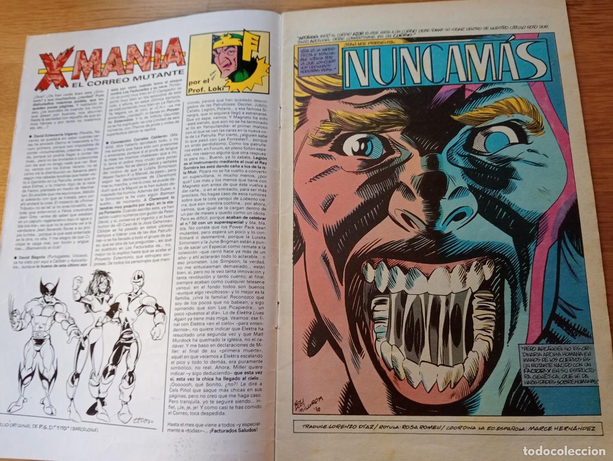 C&oacute;mics: FACTOR X VOL. 1 N.&ordm; 49 (DE 94). NUNCAM&Aacute;S. GRAPA. FORUM. MARVEL. 1992. - Foto 3