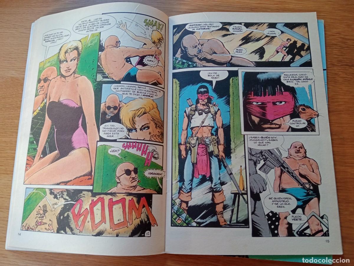 C&oacute;mics: LOTE CON 2 EJEMPLARES DE SCOUT, EL ELEGIDO DE LOS DIOSES (DE 19). GRAPA. ECLIPSE. FORUM. 1990. - Foto 7