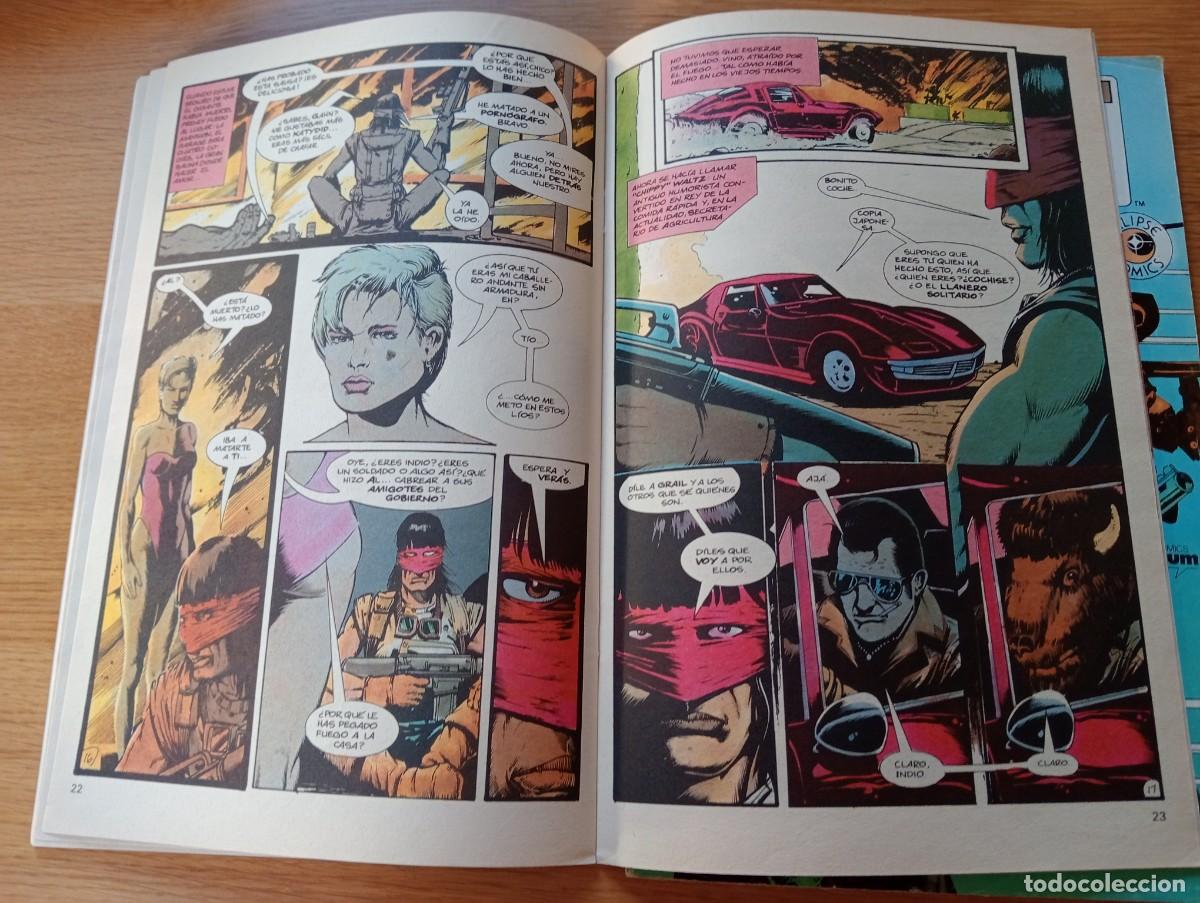 C&oacute;mics: LOTE CON 2 EJEMPLARES DE SCOUT, EL ELEGIDO DE LOS DIOSES (DE 19). GRAPA. ECLIPSE. FORUM. 1990. - Foto 9