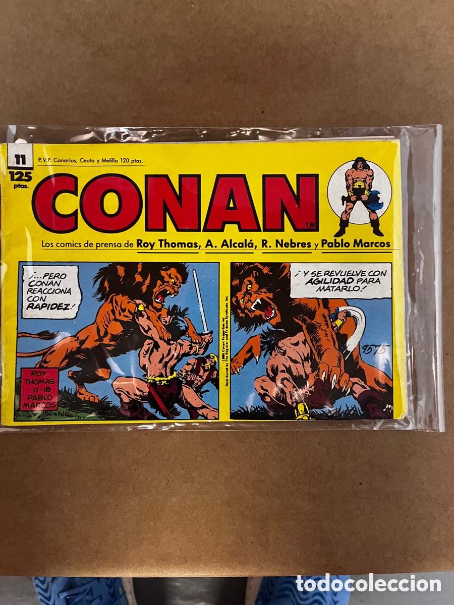 C&oacute;mics: Conan el b&aacute;rbaro .Las daily-strip comics. - Foto 7