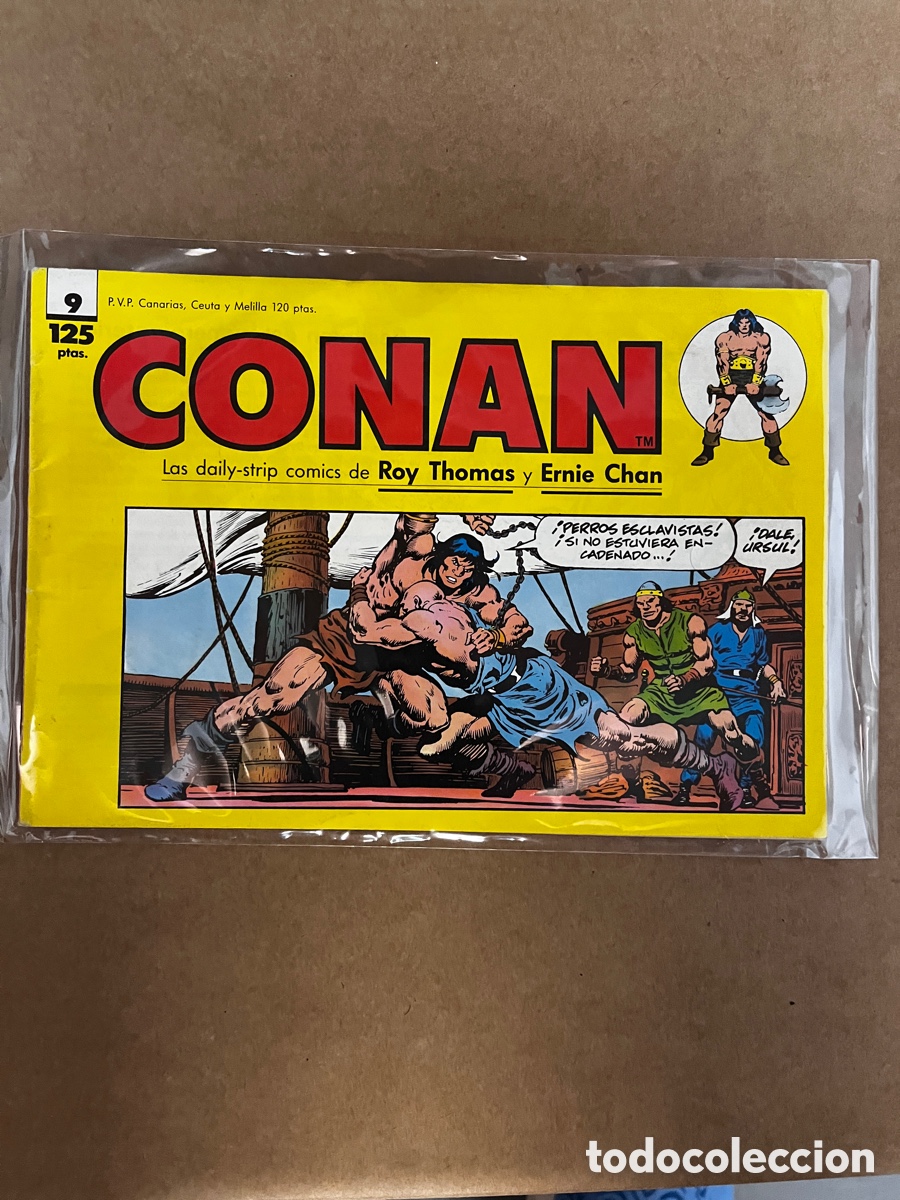 C&oacute;mics: Conan el b&aacute;rbaro .Las daily-strip comics. Roy Thomas. N&uacute;mero 9 - Foto 1