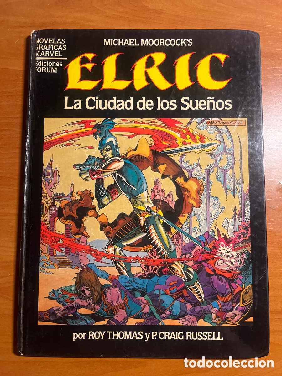 C&oacute;mics: ELRIC, LA CIUDAD DE LOS SUE&Ntilde;OS, ROY THOMAS, (EDICIONES F&Oacute;RUM) - Foto 1