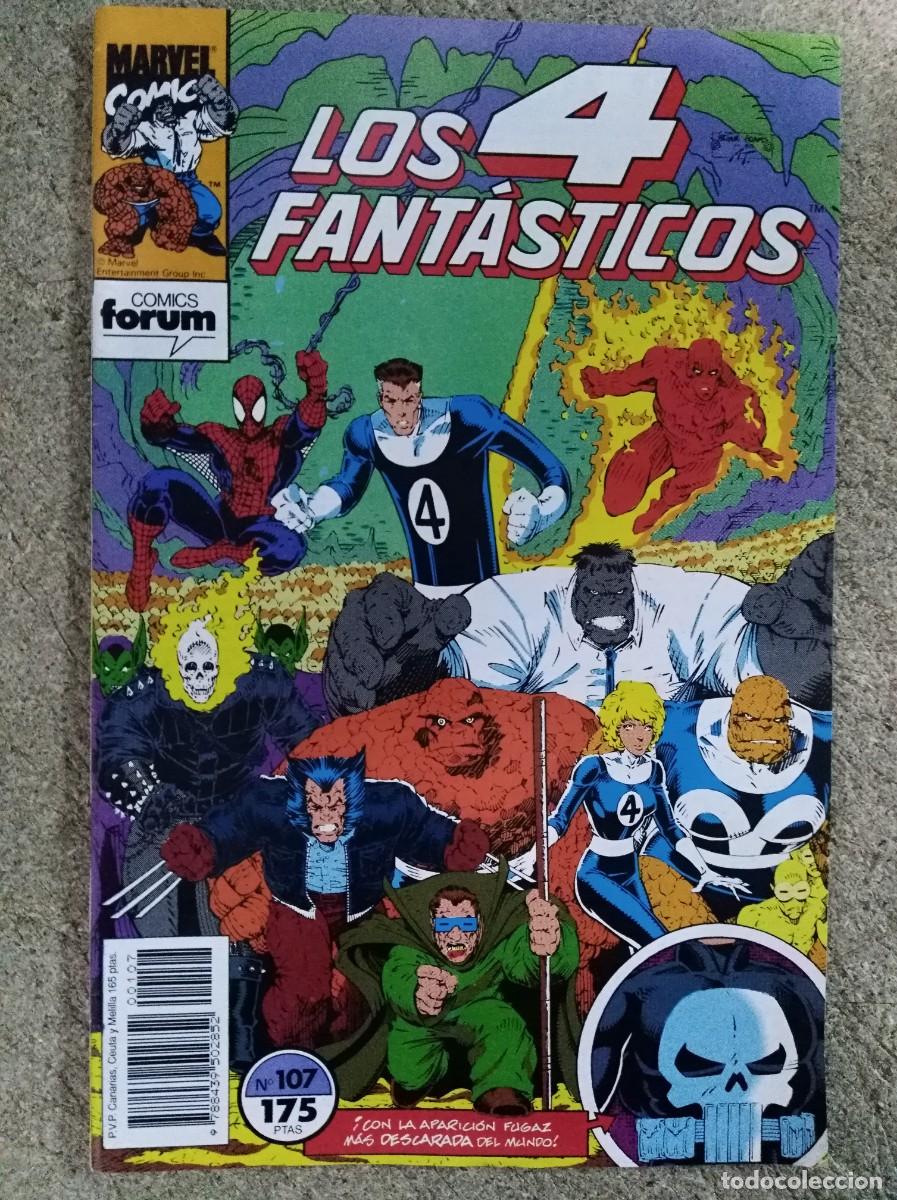 C&oacute;mics: Los 4 Fantasticos 107 Vol.1.Marvel.Forum - Foto 1