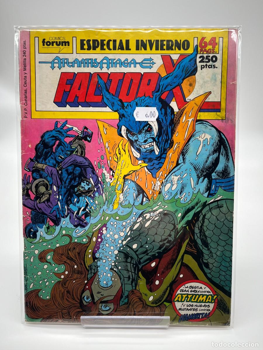 C&oacute;mics: FACTOR X - ATLANTIS ATACA (Ed. Comics Forum) N&ordm; Especial invierno - Foto 1