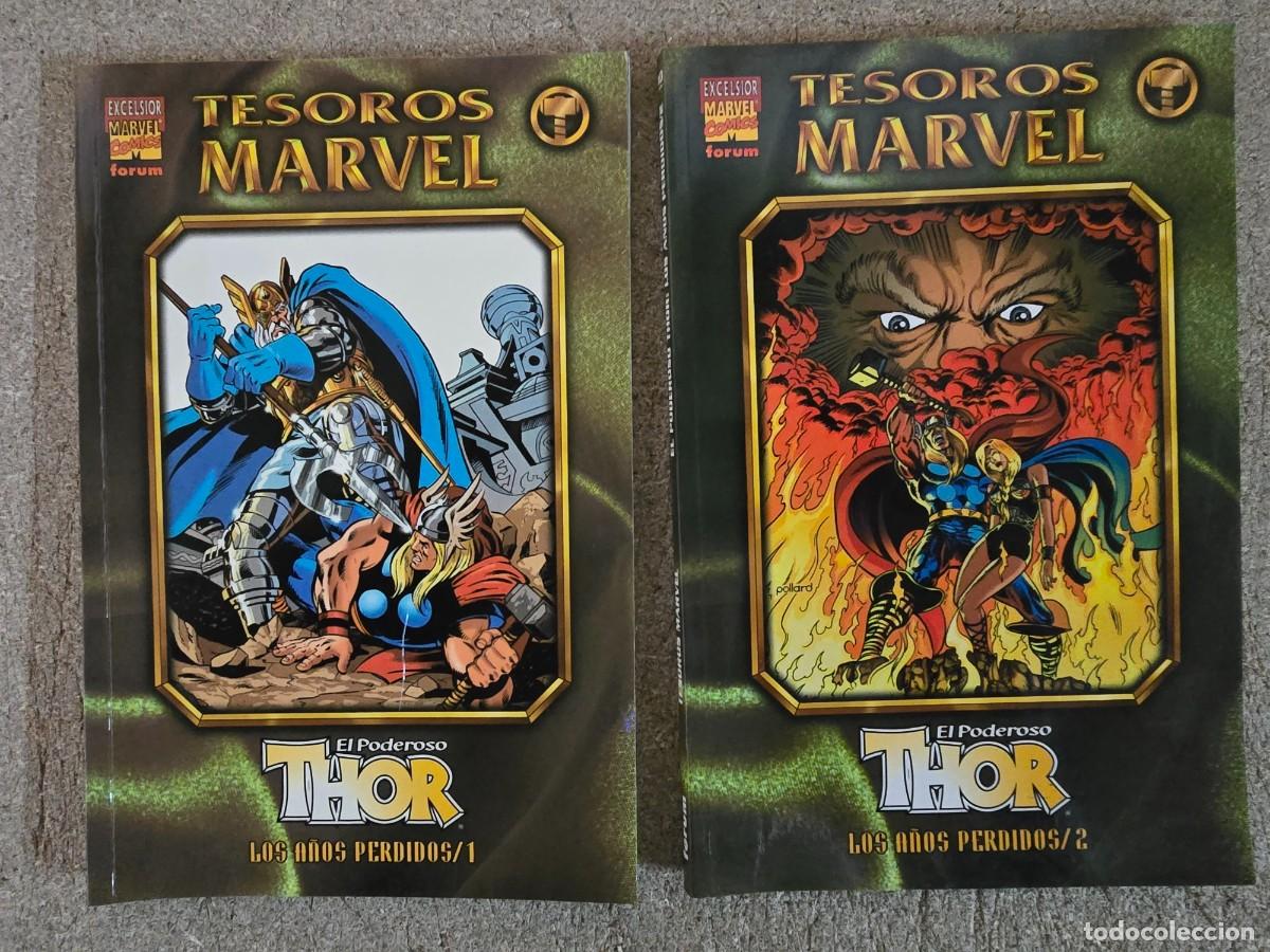 C&oacute;mics: Tesoros Marvel.El Poderoso Thor.Los A&ntilde;os Perdidos.Coleccion Completa 2 Tomos.Marvel.Forum - Foto 1
