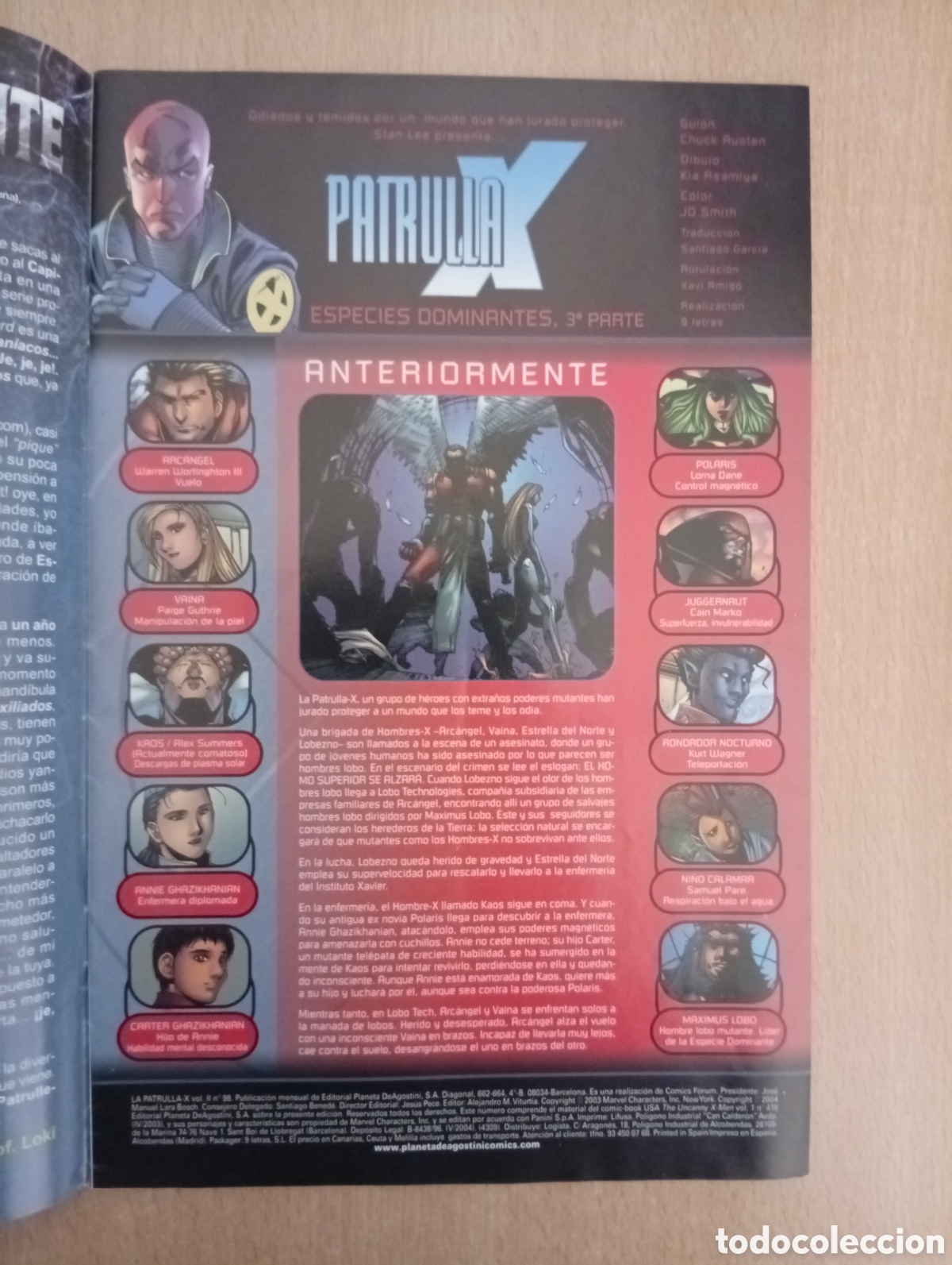 C&oacute;mics: LA PATRULLA X. N&ordm; 98-99 - Foto 8