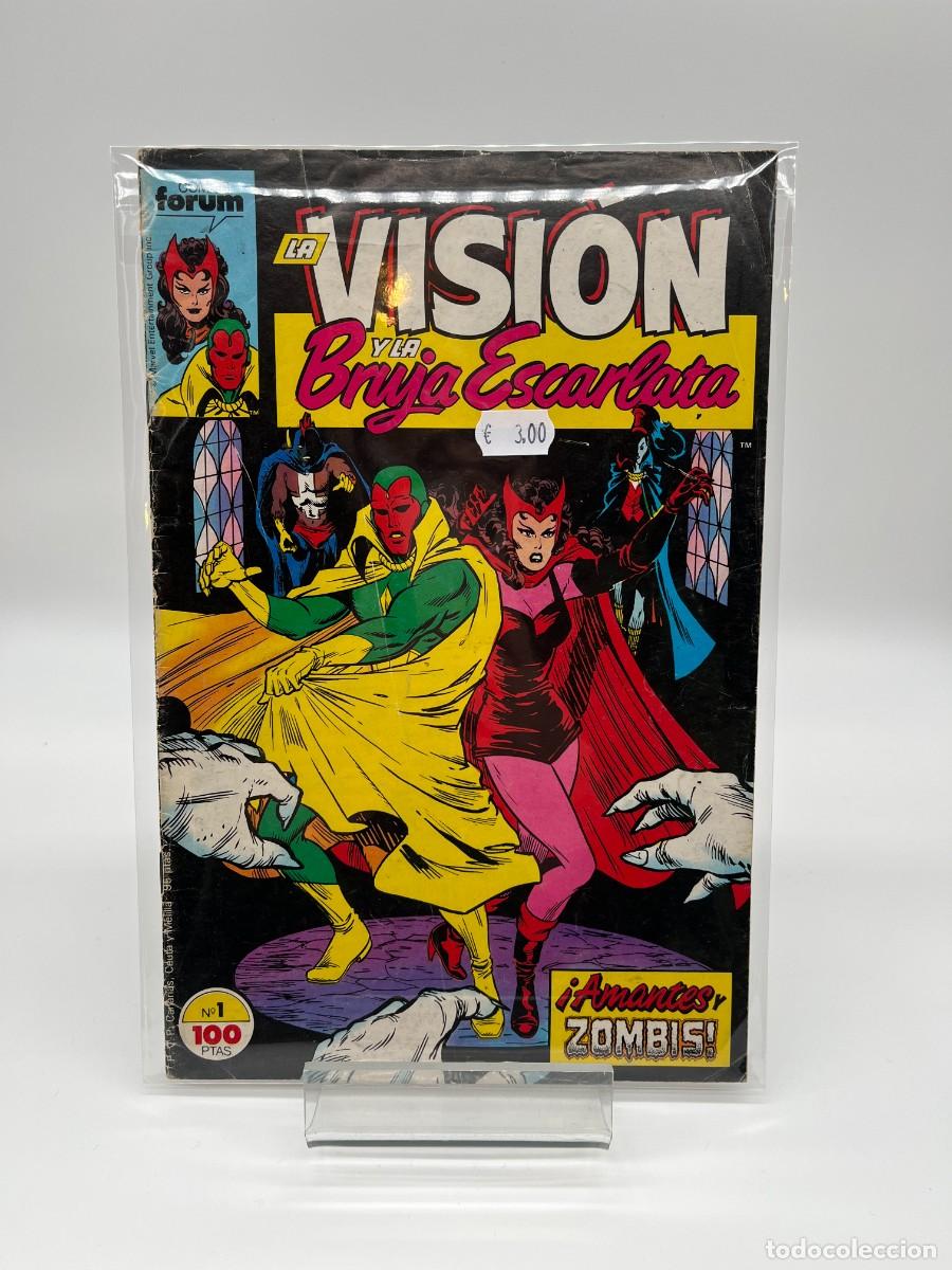 C&oacute;mics: LA VISION Y LA BRUJA ESCARLATA (Ed. Comics Forum) N&ordm; 1 - Foto 1