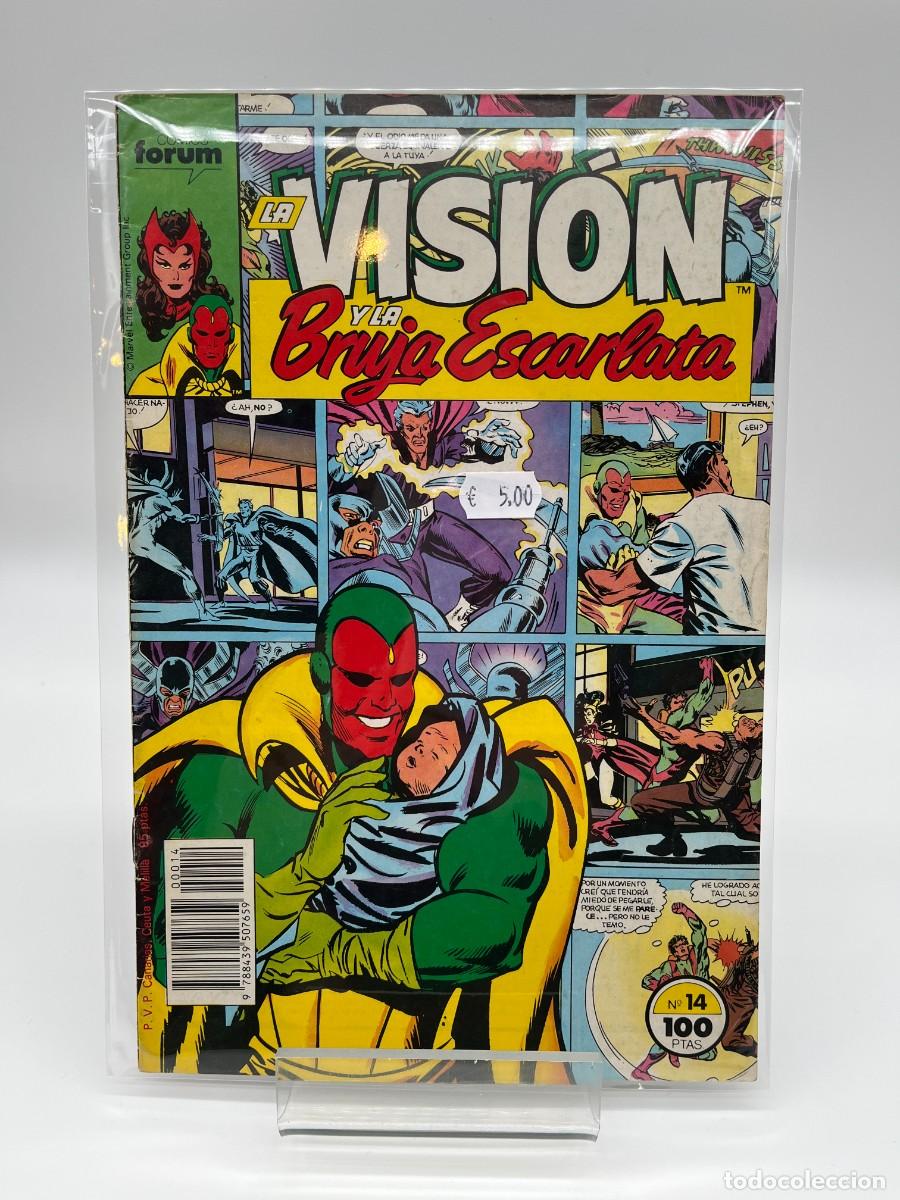 C&oacute;mics: LA VISION Y LA BRUJA ESCARLATA (Ed. Comics Forum) N&ordm; 14 - Foto 1