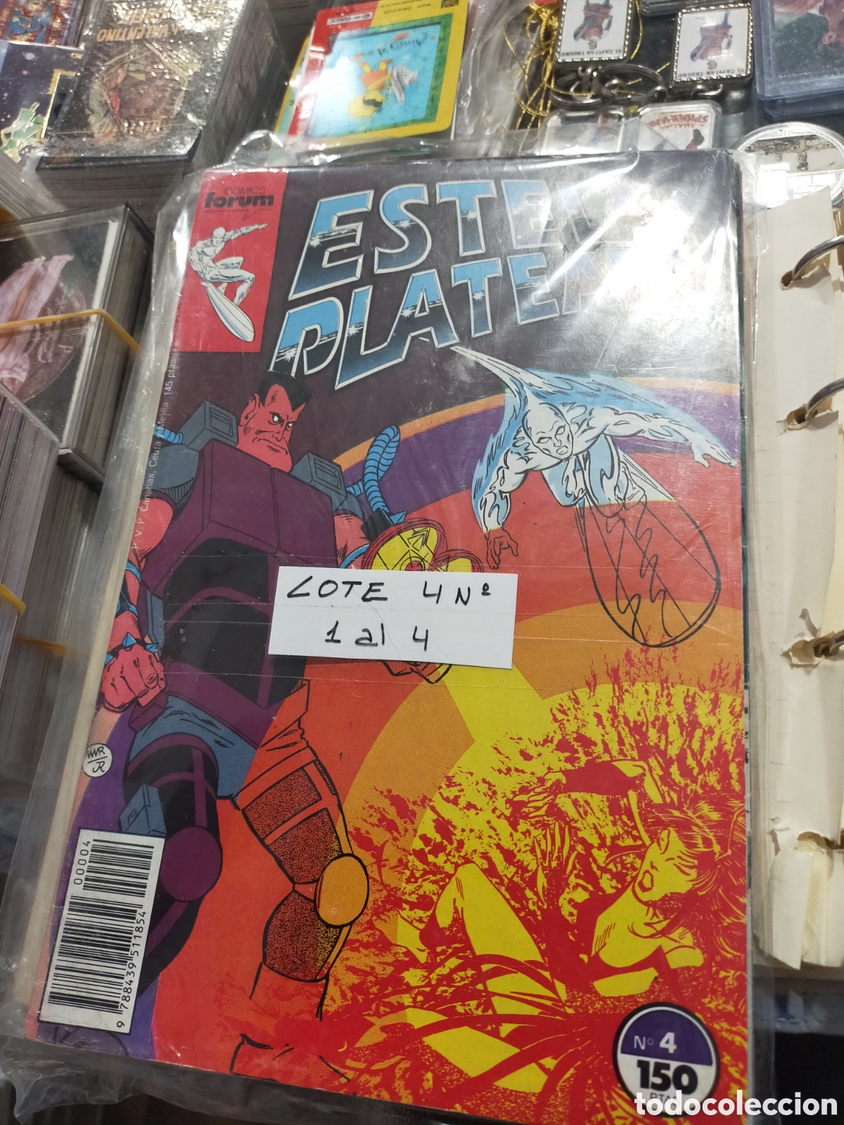 C&oacute;mics: ESTELA PLATEADA FORUM 1-4 LOTE - Foto 2