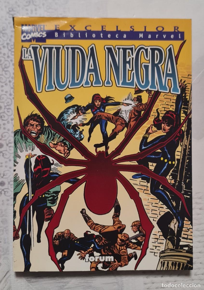 C&oacute;mics: BIBLIOTECA MARVEL. LA VIUDA NEGRA. Numero &uacute;nico. Comics Forum 2001. - Foto 1