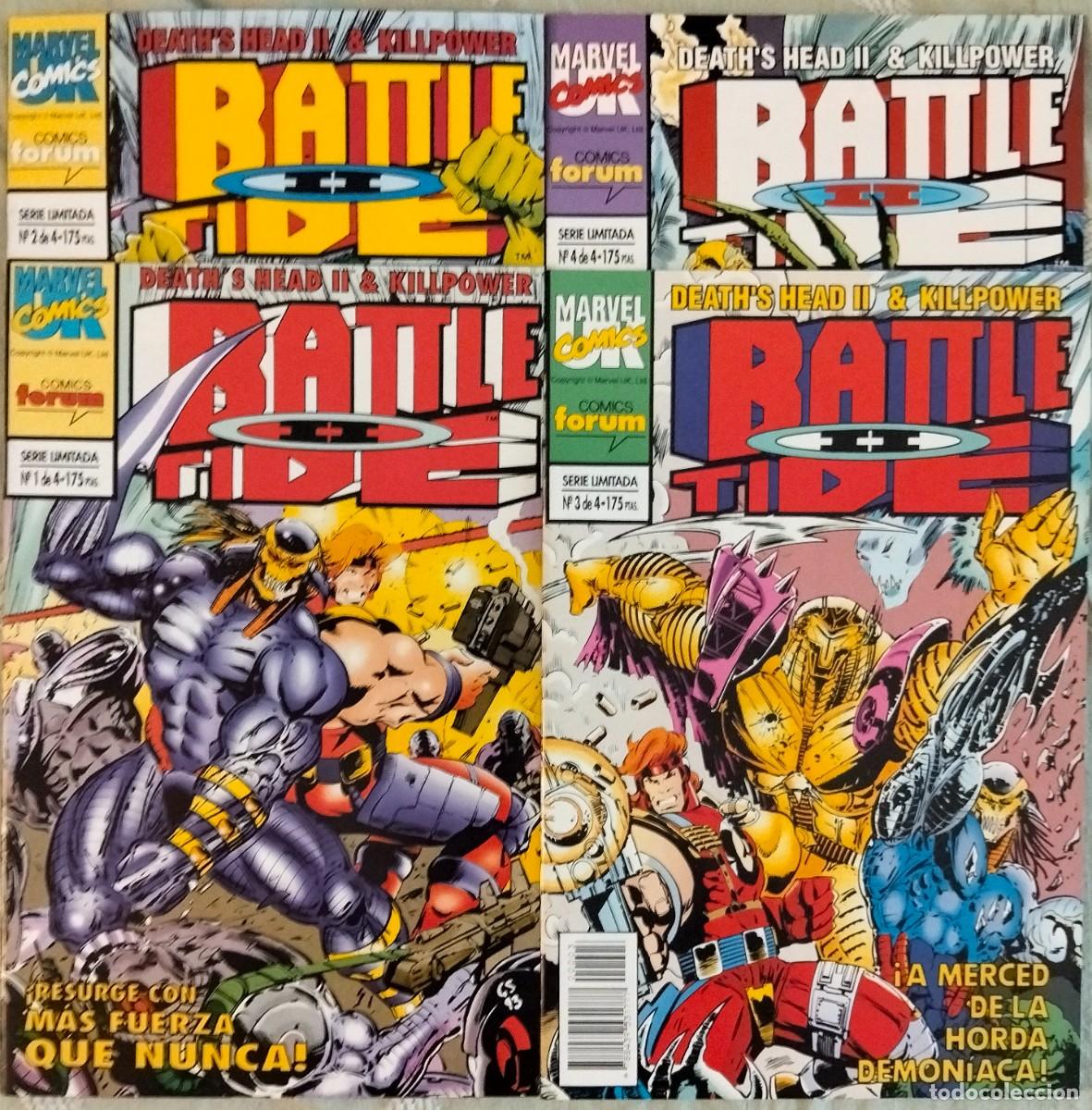 C&oacute;mics: BATTLETIDE II. SERIE LIMITADA DE 4 Nos. EDICIONES FORUM (Formato grapa) - Foto 1