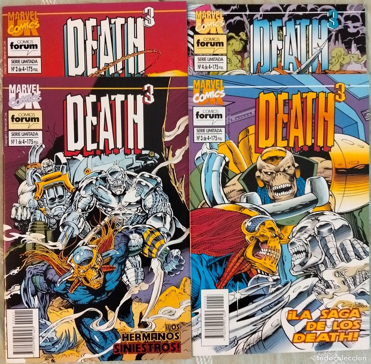 C&oacute;mics: DEATH III. SERIE LIMITADA DE 4 Nos. EDICIONES FORUM (Formato grapa) - Foto 1