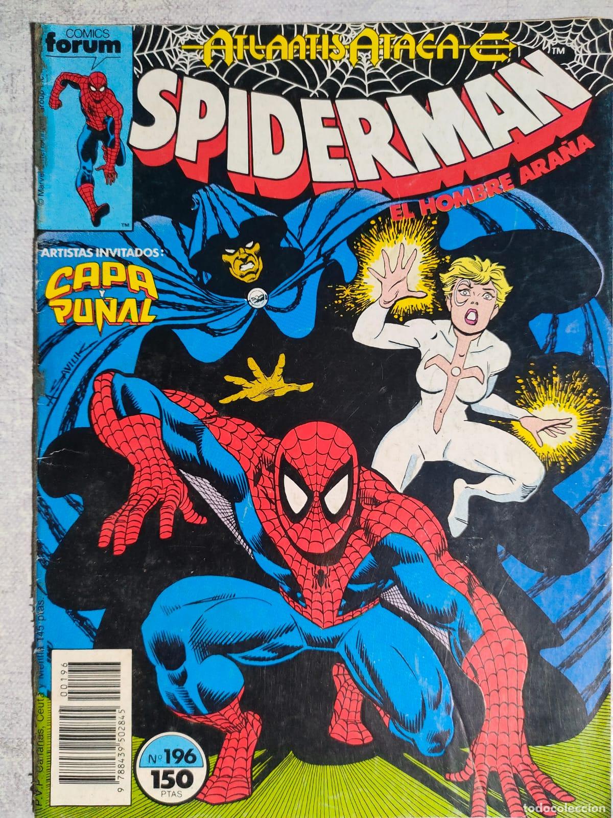 C&oacute;mics: SPIDERMAN VOL 1 NUMERO 196 PROVIENE DE RETAPADO - Foto 1