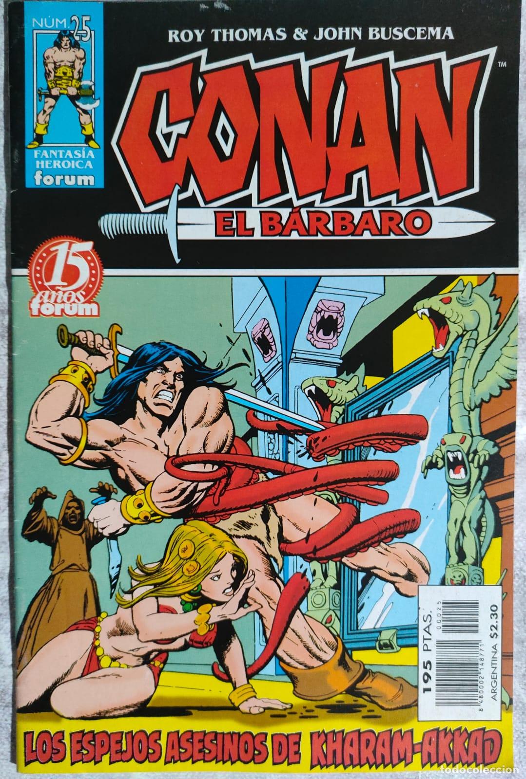C&oacute;mics: CONAN EL BARBARO NUMERO 25 EDICION 1998-2001 - Foto 1