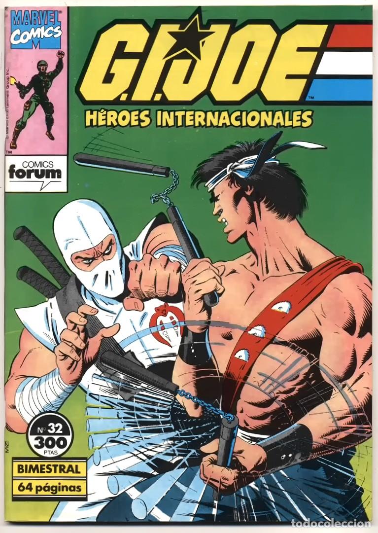 C&oacute;mics: COMIC COMANDO GIJOE N&ordm; 32 BIMESTRAL FORUM MARVEL COMICS 1991 EXCELENTE ESTADO - Foto 1