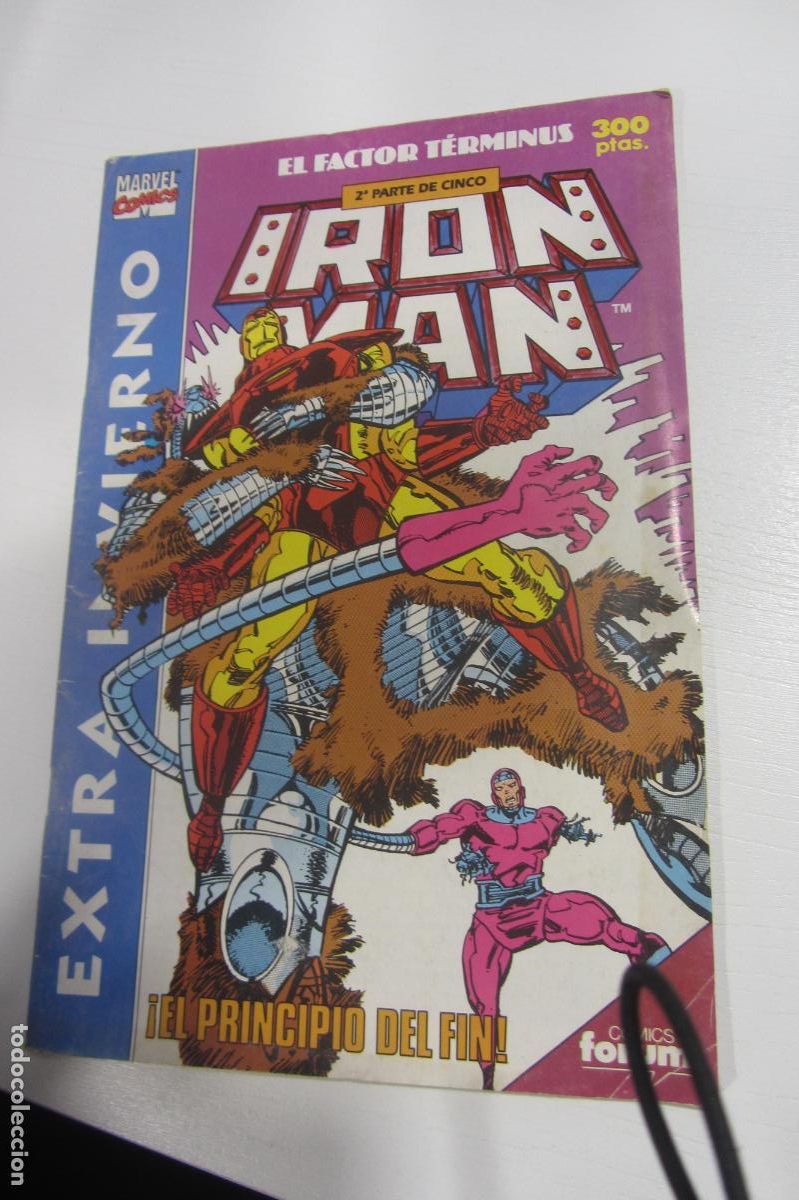 C&oacute;mics: IRON MAN - EXTRA INVIERNO 1991 - FORUM ARX177 - Foto 1