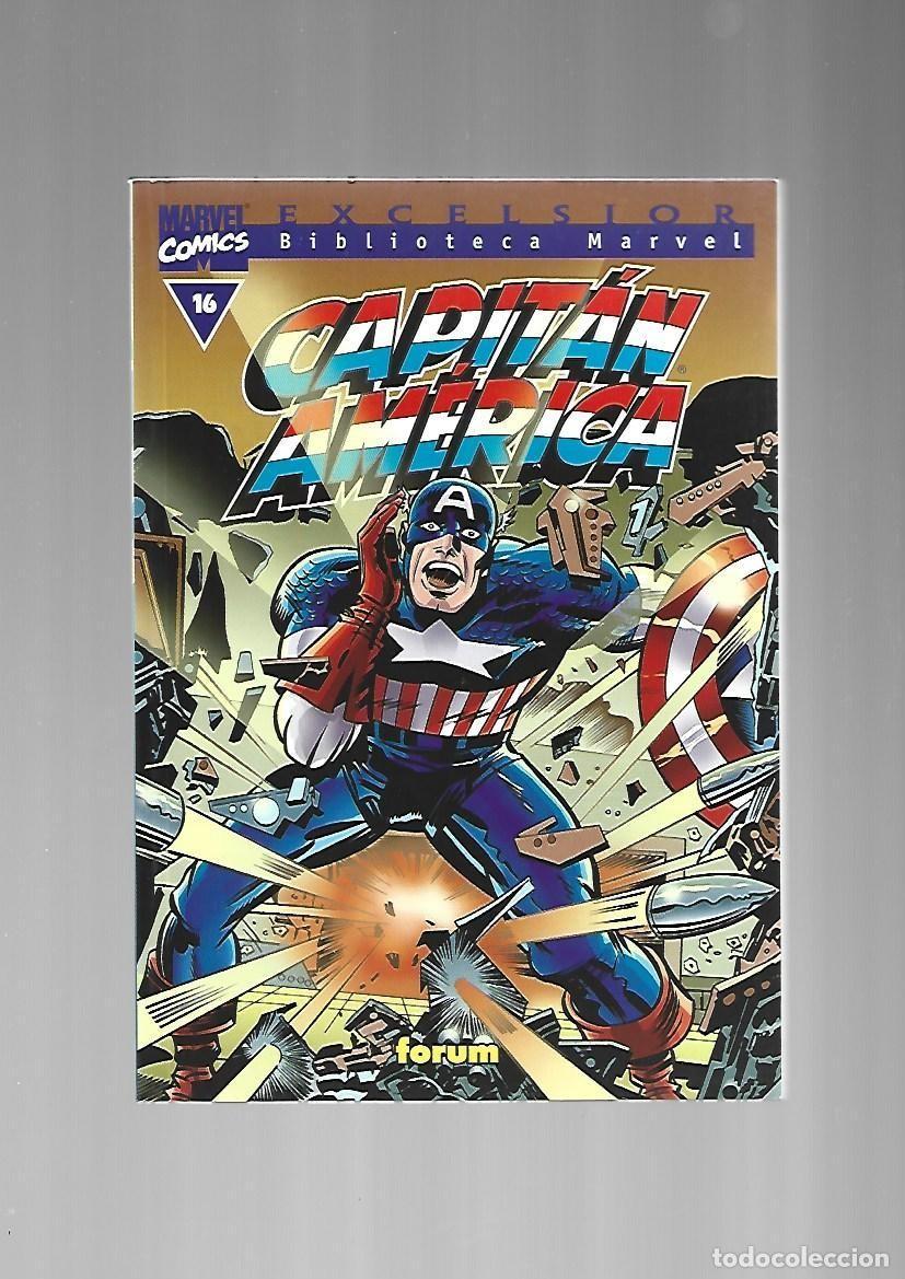 C&oacute;mics: Biblioteca Marvel: Capit&aacute;n Am&eacute;rica 16, 2000, Forum, impecable - Foto 1