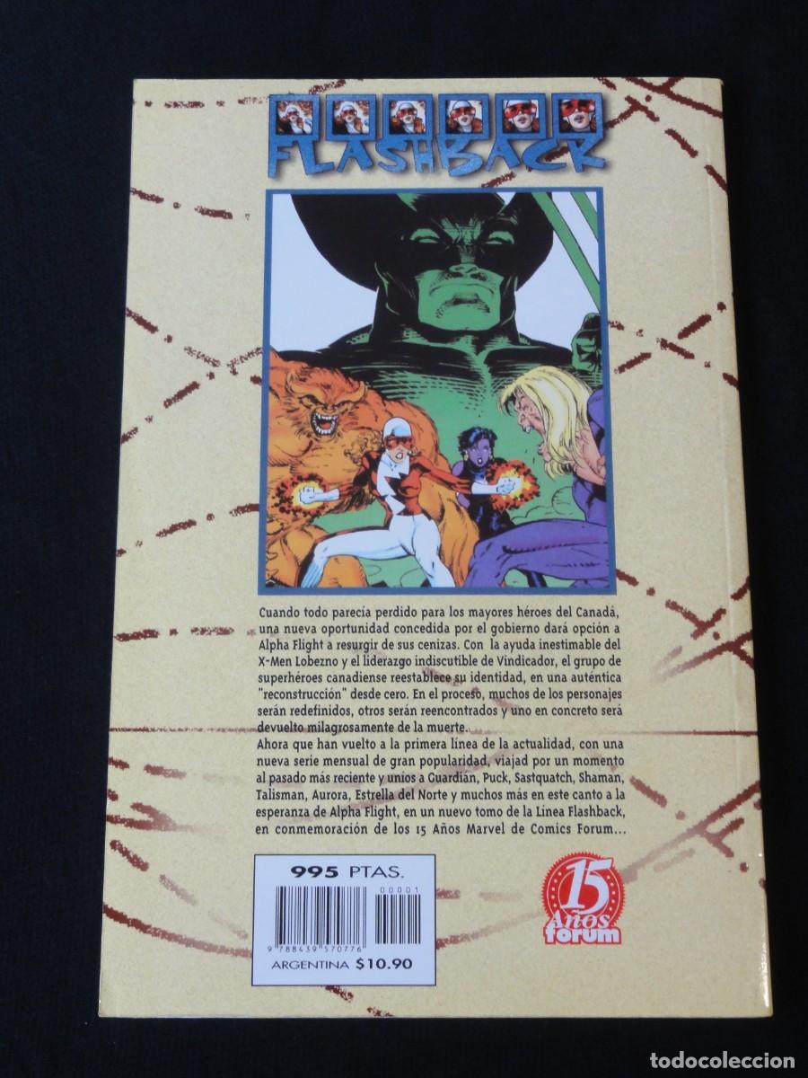 C&oacute;mics: ALPHA FLIGHT. RECONSTRUCCI&Oacute;N. A&Ntilde;O 1998. MARVEL COMICS FORUM. C-15B - Foto 2