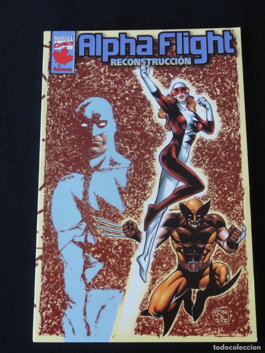 C&oacute;mics: ALPHA FLIGHT. RECONSTRUCCI&Oacute;N. A&Ntilde;O 1998. MARVEL COMICS FORUM. C-15B - Foto 1
