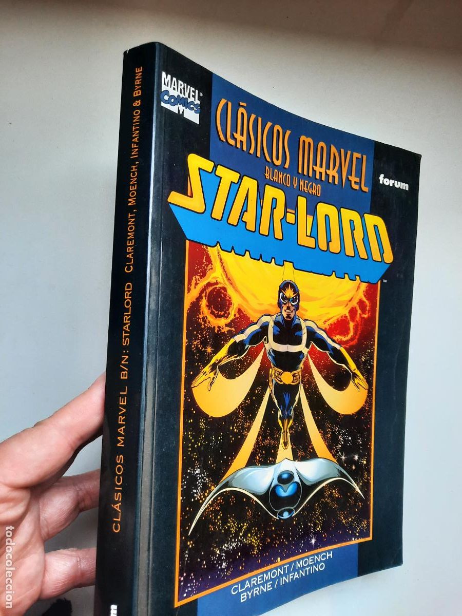 C&oacute;mics: CL&Aacute;SICOS MARVEL B/N: STARLORD -ED. FORUM - Foto 2