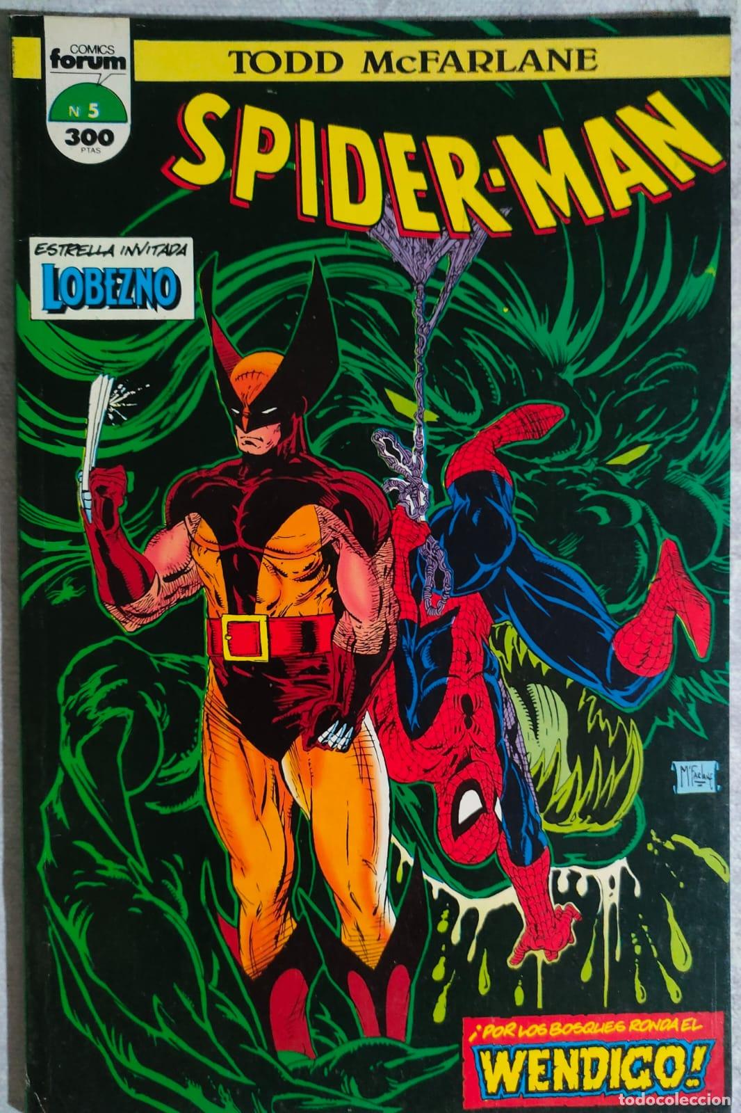C&oacute;mics: SPIDERMAN TODD MCFARLANE NUMERO 5 - Foto 1