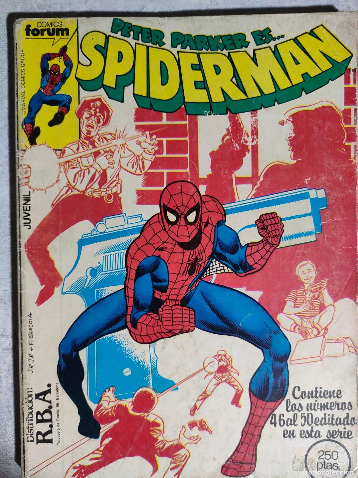 C&oacute;mics: SPIDERMAN VOL 1 RETAPADO DEL 46 AL 50 - Foto 1