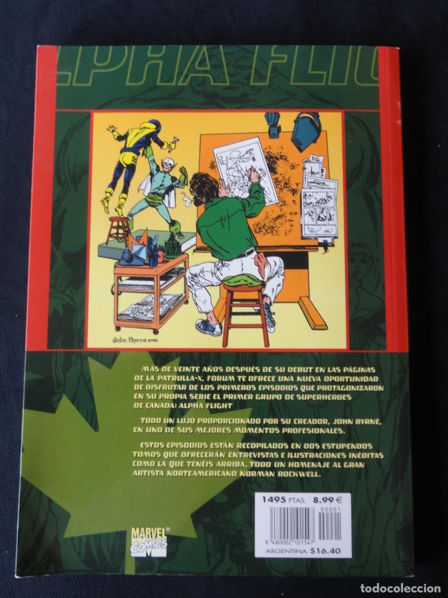 C&oacute;mics: ALPHA FLIGHT. EN EL PRINCIPIO 1. JOHN BYRNE. A&Ntilde;O 2000. MARVEL COMICS FORUM. C-15B - Foto 2